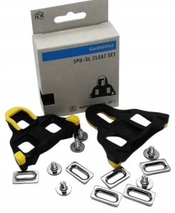 Bloki Shimano Żółte Do Pedałów Szosowych SM-SH11 6° Oryginał
