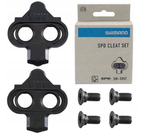 Bloki MTB SPD SHIMANO SM-SH51 Jednokierunkowe Oryginał