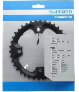 Zębatka Tarcza Shimano Acera FC-M361 38T 104BCD Oryginał