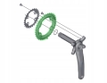 Tarcza Zębatka Shimano XT M8000 34T Oryginał