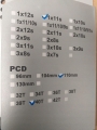 Zębatka Tarcza Shimano GRX FC-RX600 40T 1x11 Oryginał