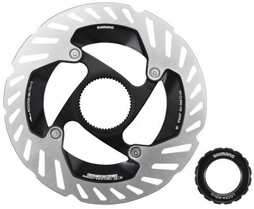 Tarcza Hamulcowa Shimano RT-CL900 140mm Dura Ace Icetech + Nakrętk Oryginał