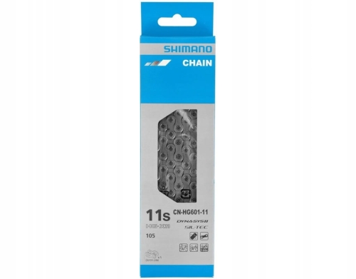 Łańcuch Shimano 105 11rz. CN-HG601 + Spinka 126 Ogniw Oryginał