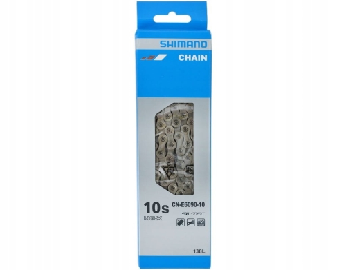 Łańcuch Rowerowy Shimano CN-E6090 10s + Pin 138 ogniw Ebike Oryginał BOX