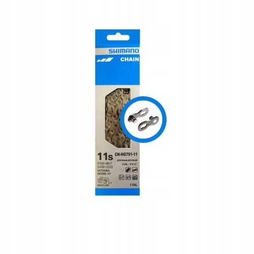 Łańcuch Shimano CN-HG701 XT Ultegra 11s 116 Ogniw + Spinka Oryginał BOX