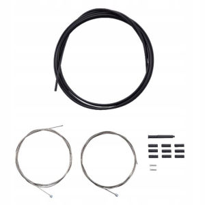 Zestaw Linek i Pancerza Do Przerzutki MTB Shimano Nierdzewny Oryginał