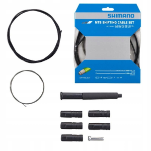 Zestaw Linki i Pancerza Przerzutki MTB Shimano OPTISLICK Oryginał