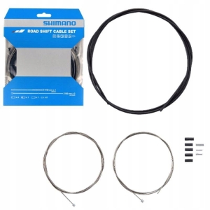 Zestaw Linek i Pancerza Do Przerzutki Szosowej Shimano Nierdzewny Oryginał