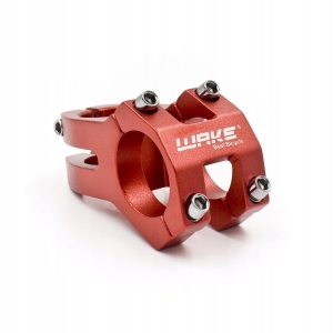 Mostek Wspornik Ahead Wake Dirt Street Średnica 1 1/8", 31,8mm Czerwony