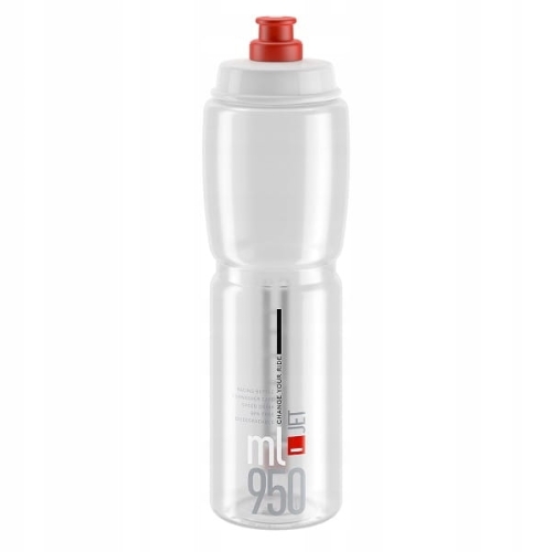 Bidon Elite Jet Przezroczysty 950ml