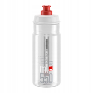 Bidon Elite Jet Przezroczysty 550ml