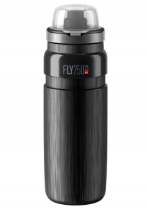 Bidon Elite FLY MTB TEX 750ml Czarny Z Przykrywką