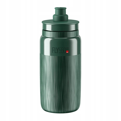 Bidon Elite FLY TEX 550ml Ciemny Zielony