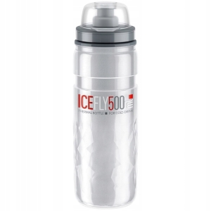 Bidon Termiczny Elite Ice Fly 500ml Jasny Szary / Srebrny