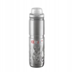 Bidon Termiczny Elite Ice Fly 650 ml Jasny Szary / Srebrny