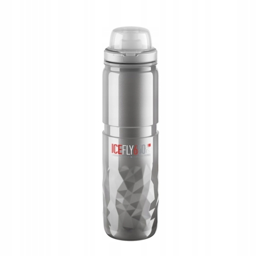 Bidon Termiczny Elite Ice Fly 650 ml Jasny Szary / Srebrny