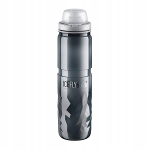 Bidon Termiczny Elite Ice Fly 650 ml Ciemny Szary