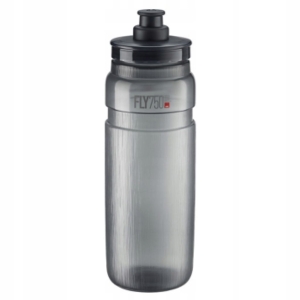 Bidon Elite FLY TEX 750ml Przezroczysto-Szary