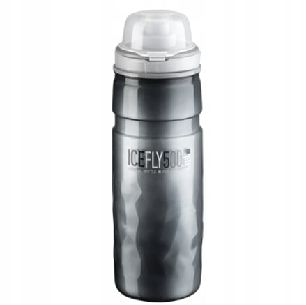 Bidon Termiczny Elite Ice Fly 500ml Ciemny Szary