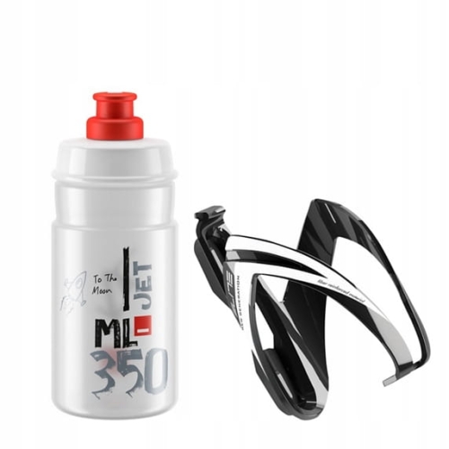 Zestaw Koszyka Z Bidonem Jet 350ml Elite CEO Dedykowany Dla Dzieci