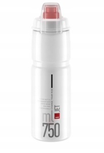 Bidon Elite Jet Plus 750ml Przezroczysty Z Przykrywką