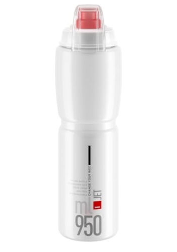 Bidon Elite Jet Plus 950ml Przezroczysty Z Przykrywką
