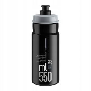 Bidon Elite Jet Czarny 550ml