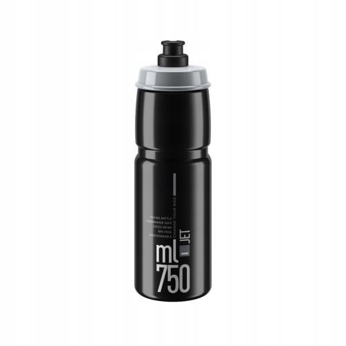 Bidon Elite Jet Czarny 750ml