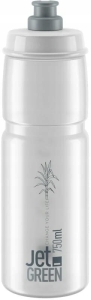 Bidon Elite Jet Green 750ml Przezroczysty Bio-plastik