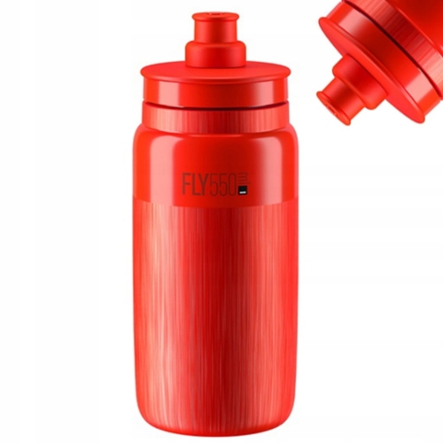 Bidon Elite FLY TEX 550ml Czerwony