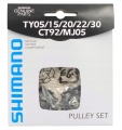 Zestaw Kółek Shimano Do Przerzutki 5, 6, 7, 8-rzędowej 10T Oryginał