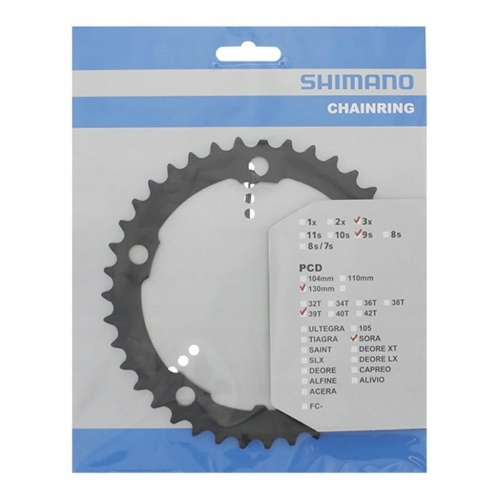 Tarcza Zębatka Shimano FC-3503 39T 130BCD 3x9 Oryginał