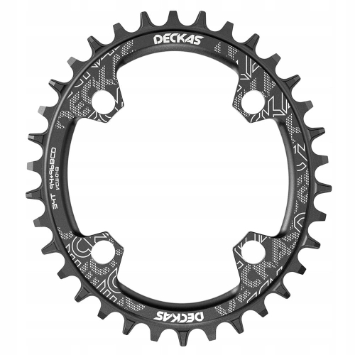 Zębatka rowerowa Owalna DECKAS 34T 96 BCD Oval