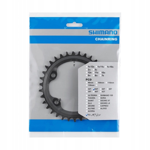 Zębatka Tarcza 34T Shimano FC-MT610 FC-MT510 96BCD 2x12 Oryginał